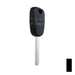 Uncut Transponder Key Shell | Citroen | TP00CIT-1-P Automotive Key JMA USA