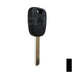 Uncut Transponder Key Shell | Citroen | TP00CIT-1-P Automotive Key JMA USA