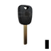 Uncut Transponder Key Shell | Citroen | TP00CIT-1-P Automotive Key JMA USA