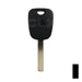 Uncut Transponder Key Shell | Citroen | TP00CIT-1-P Automotive Key JMA USA