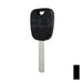 Uncut Transponder Key Shell | Citroen | TP00CIT-1-P Automotive Key JMA USA