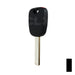Uncut Transponder Key Shell | Citroen | TP00CIT-1-P Automotive Key JMA USA