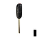 Uncut Transponder Key Shell | Citroen | TP00CIT-1-P Automotive Key JMA USA