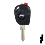 Uncut Transponder Key Shell | Dacia | TP00DAC-3D-P4 Automotive Key JMA USA