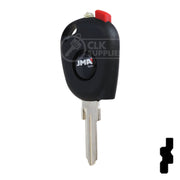 Uncut Transponder Key Shell | Dacia | TP00DAC-3D-P4 Automotive Key JMA USA