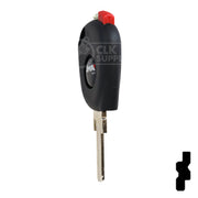 Uncut Transponder Key Shell | Dacia | TP00DAC-3D-P4 Automotive Key JMA USA