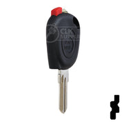 Uncut Transponder Key Shell | Dacia | TP00DAC-3D-P4 Automotive Key JMA USA