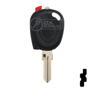 Uncut Transponder Key Shell | Dacia | TP00DAC-3D-P4 Automotive Key JMA USA