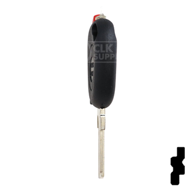 Uncut Transponder Key Shell | Dacia | TP00DAC-3D-P4 Automotive Key JMA USA