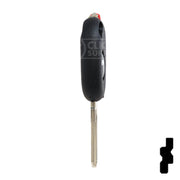 Uncut Transponder Key Shell | Dacia | TP00DAC-3D-P4 Automotive Key JMA USA
