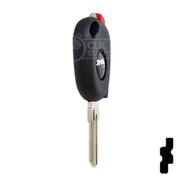 Uncut Transponder Key Shell | Dacia | TP00DAC-3D-P4 Automotive Key JMA USA