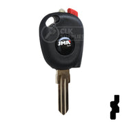 Uncut Transponder Key Shell | Dacia | TP00DAC-3D-P4 Automotive Key JMA USA