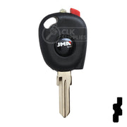 Uncut Transponder Key Shell | Dacia | TP00DAC-3D-P4 Automotive Key JMA USA