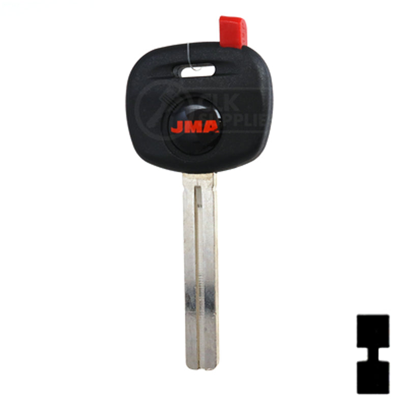 Uncut Transponder Key Shell | Mazda | TP00MAZ-12-P1 Automotive Key JMA USA