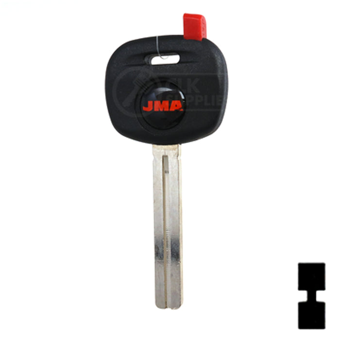 Uncut Transponder Key Shell | Mazda | TP00MAZ-12-P1 Automotive Key JMA USA