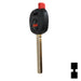 Uncut Transponder Key Shell | Mazda | TP00MAZ-12-P1 Automotive Key JMA USA