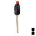 Uncut Transponder Key Shell | Mazda | TP00MAZ-12-P1 Automotive Key JMA USA