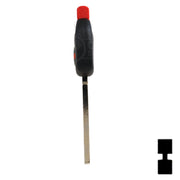 Uncut Transponder Key Shell | Mazda | TP00MAZ-12-P1 Automotive Key JMA USA