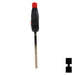 Uncut Transponder Key Shell | Mazda | TP00MAZ-12-P1 Automotive Key JMA USA