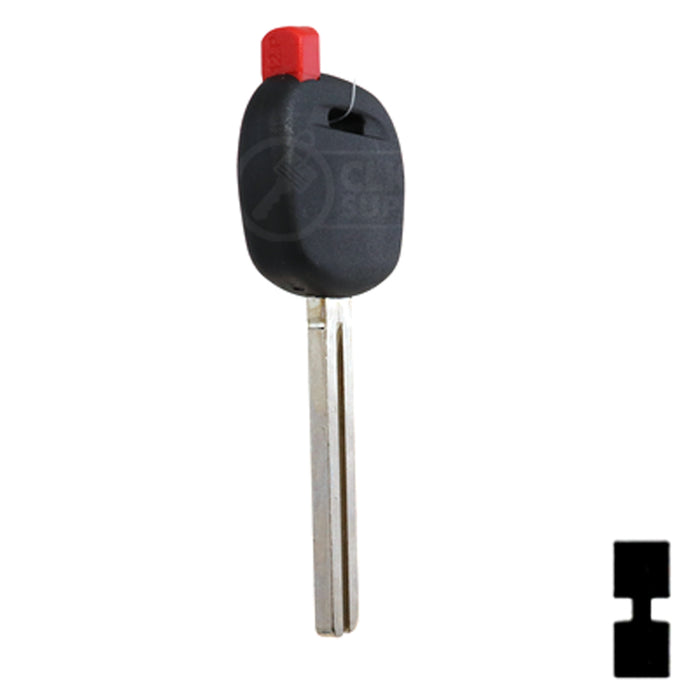 Uncut Transponder Key Shell | Mazda | TP00MAZ-12-P1 Automotive Key JMA USA
