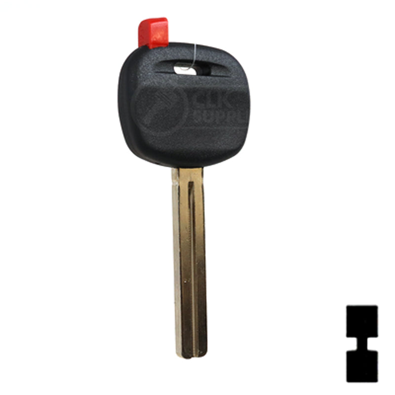 Uncut Transponder Key Shell | Mazda | TP00MAZ-12-P1 Automotive Key JMA USA