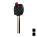 Uncut Transponder Key Shell | Mazda | TP00MAZ-12-P1 Automotive Key JMA USA
