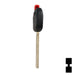 Uncut Transponder Key Shell | Mazda | TP00MAZ-12-P1 Automotive Key JMA USA