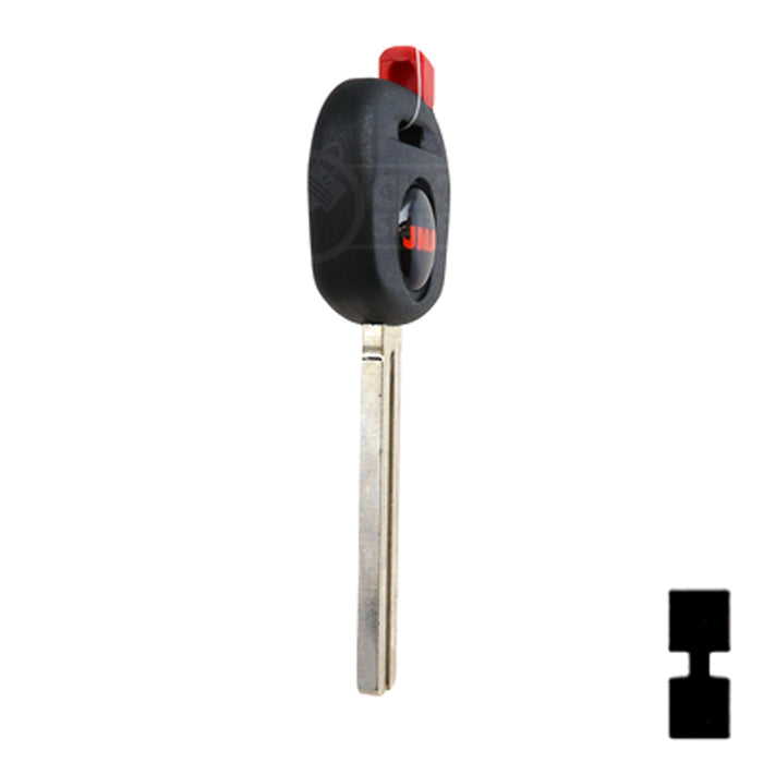 Uncut Transponder Key Shell | Mazda | TP00MAZ-12-P1 Automotive Key JMA USA