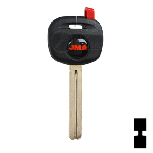 Uncut Transponder Key Shell | Mazda | TP00MAZ-12-P1 Automotive Key JMA USA