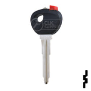 Uncut Transponder Key Shell | Mazda | TP00MAZ-9D-P Automotive Key JMA USA