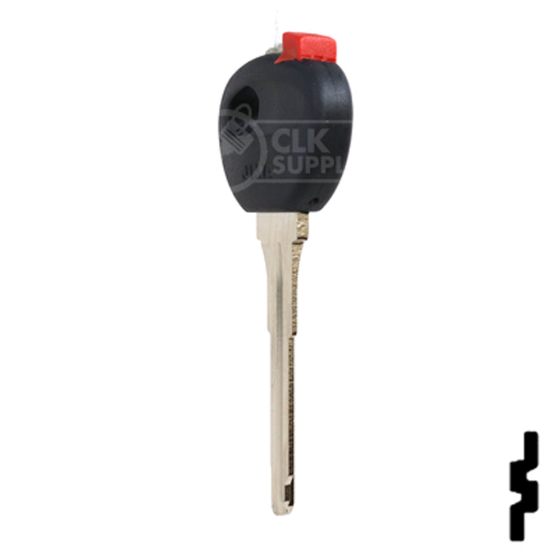 Uncut Transponder Key Shell | Mazda | TP00MAZ-9D-P Automotive Key JMA USA