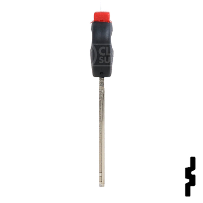Uncut Transponder Key Shell | Mazda | TP00MAZ-9D-P Automotive Key JMA USA
