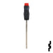 Uncut Transponder Key Shell | Mazda | TP00MAZ-9D-P Automotive Key JMA USA