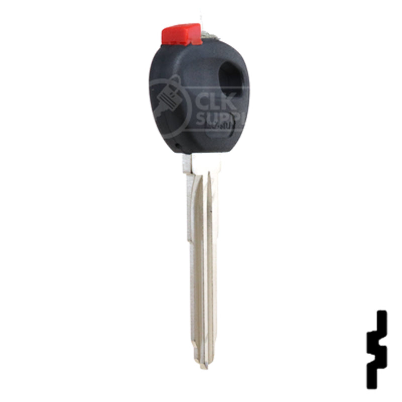 Uncut Transponder Key Shell | Mazda | TP00MAZ-9D-P Automotive Key JMA USA