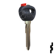 Uncut Transponder Key Shell | Mazda | TP00MAZ-9D-P Automotive Key JMA USA