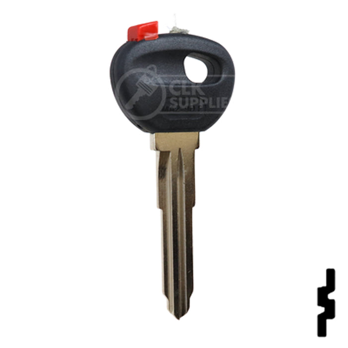 Uncut Transponder Key Shell | Mazda | TP00MAZ-9D-P Automotive Key JMA USA
