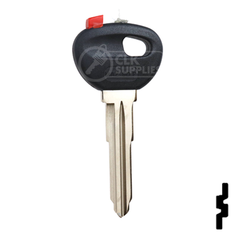 Uncut Transponder Key Shell | Mazda | TP00MAZ-9D-P Automotive Key JMA USA
