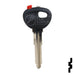 Uncut Transponder Key Shell | Mazda | TP00MAZ-9D-P Automotive Key JMA USA