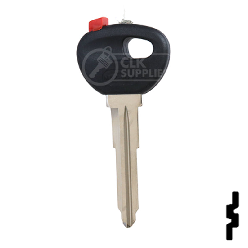 Uncut Transponder Key Shell | Mazda | TP00MAZ-9D-P Automotive Key JMA USA