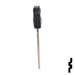Uncut Transponder Key Shell | Mazda | TP00MAZ-9D-P Automotive Key JMA USA