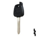 Uncut Transponder Key Shell | Nissan, Infiniti | NI02-Shell Automotive Key JMA USA