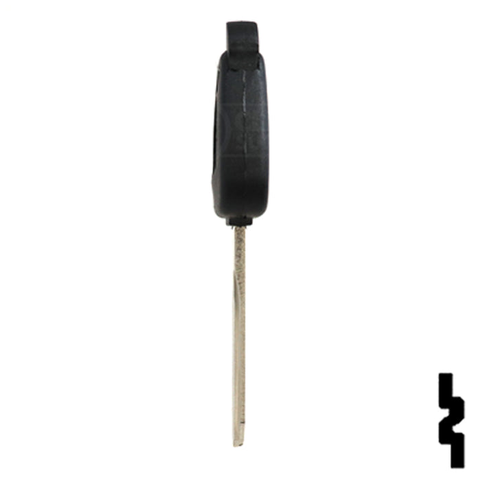 Uncut Transponder Key Shell | Nissan, Infiniti | NI02-Shell Automotive Key JMA USA