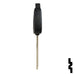 Uncut Transponder Key Shell | Nissan, Infiniti | NI02-Shell Automotive Key JMA USA