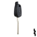 Uncut Transponder Key Shell | Nissan, Infiniti | NI02-Shell Automotive Key JMA USA