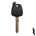 Uncut Transponder Key Shell | Nissan, Infiniti | NI02-Shell Automotive Key JMA USA