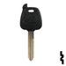 Uncut Transponder Key Shell | Nissan, Infiniti | NI02-Shell Automotive Key JMA USA