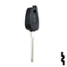 Uncut Transponder Key Shell | Nissan, Infiniti | NI02-Shell Automotive Key JMA USA