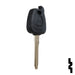 Uncut Transponder Key Shell | Nissan, Infiniti | NI02-Shell Automotive Key JMA USA