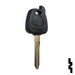 Uncut Transponder Key Shell | Nissan, Infiniti | NI02-Shell Automotive Key JMA USA