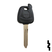 Uncut Transponder Key Shell | Nissan, Infiniti | NI02-Shell Automotive Key JMA USA